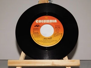 Johnny Winter & Edgar Winter Columbia Canada 45 Let The Good Times Roll-Soul Man - Foto 1 di 3