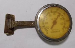 Antique Tel-Tru Outdoor Thermometer In Great working order! (MIKE) - Picture 1 of 3