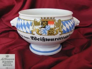 1920s ANTIQUE GERMAN BAVARIAN PORCELAIN BOWL MARKED  - Picture 1 of 9