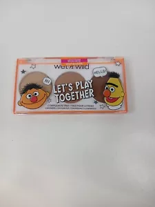 Wet n Wild SESAME STREET Highlighter LET'S PLAY TOGETHER Blush BEST BUDDIES Trio - Picture 1 of 3