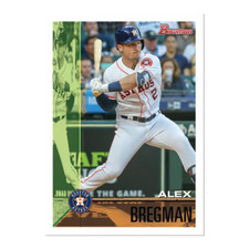 2019 Topps Throwback Thursday Baseball #106 Alex Bregman Houston Astros  1995 Bo