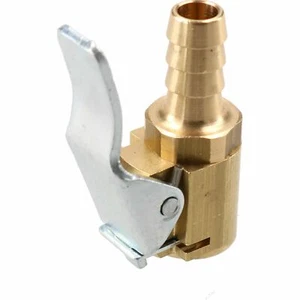 PCL Euro Clip On Tyre Valve Air Connector Open End 6.35mm Hose Tail CO8H72 - Picture 1 of 4