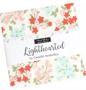 LIGHTHEARTED 3 CHARM PACKS Moda QUILT Fabric Camille Grand Millennial 55290PP - Picture 1 of 22