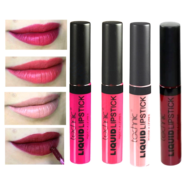 TECHNIC Liquid Lipstick MATTE Liquid Lipstick Pink Shades Long Lasting 10ml - Image 1 of 1