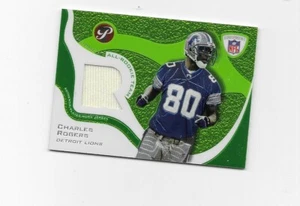 2003 Topps Pristine All-Rookie Team Jerseys #ARTCR Charles Rogers Detroit Lions - Picture 1 of 1