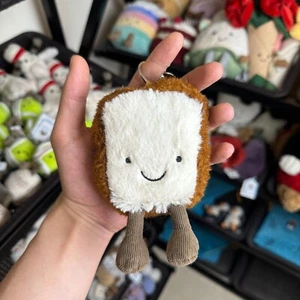 Jellycat Toast Soft Plush Toy NWT Ultimate Lovey Kids & Adults Too!With Tag/Bag - Picture 1 of 4