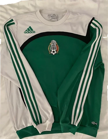 adidas climawarm Selección México White sweater  Size Small Cover