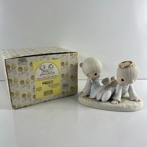 Precious Moments 1997 “Heaven Must Have Sent You” 521388 Figurine With Box - Picture 1 of 13