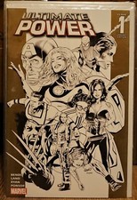 Ultimate Power #1 (2006 Marvel) Bendis, GREG LAND Ltd. Sketch Variant VF/NM