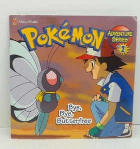 Pokemon Adventure Series #1 Bye Bye Butterfree SC Little Golden Book 1999  - Picture 1 of 9