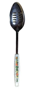 Kitchen Utensil ECKO Spice Of Life? Slotted Serving Spoon USA VINTAGE! jan24 - Picture 1 of 14