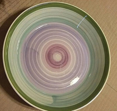 Multi Colored Pasta Serving Bowl By World Market made in Italy - Image 1 of 4