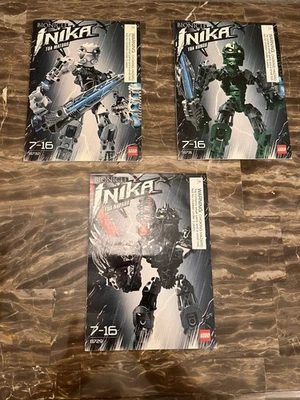 LEGO Bionicle Inika Instructions Only Lot of 3: 8732, 8729, 8731 Booklets 2006 - Image 1 of 4