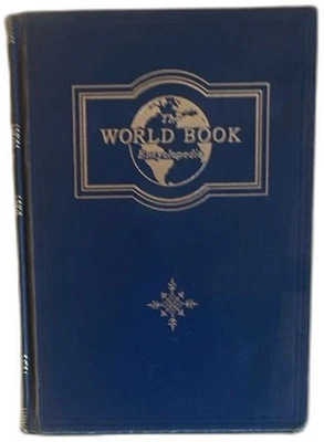 World Book Encyclopedia Volumen 17 UV 1966 Field Enterprises Tapa Dura Azul Foto 1 de 4