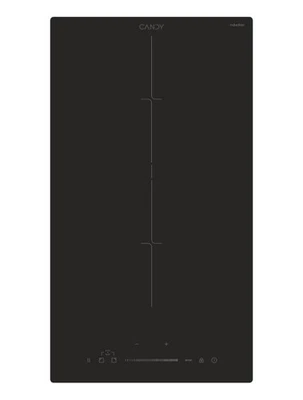 PIANO COTTURA DOMINO INDUZIONE CANDY CTP32SC/E1 29x52 cm VETROCERAMICA NERO - Immagine 1 di 4