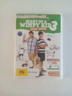 Diary of a Wimpy Kid-Dog Days (DVD, 2012) D2 Region 4 - Image 1 of 2