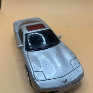 Toymax 1997 Chevrolet Corvette C5 Light & Sound Car Silver – Untested Vintage - Picture 1 of 5