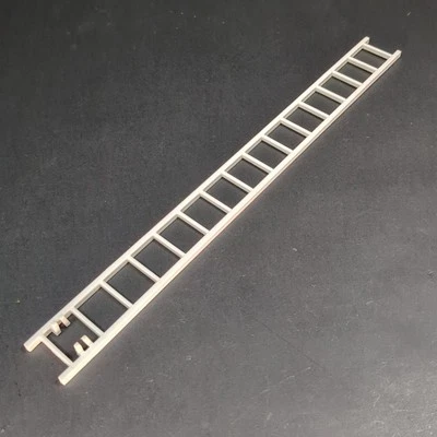 Tonka Ladder 16 Rung Fire Truck 811724 White Plastic 12.25” 1970's - Image 1 of 4