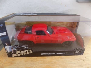 JADA FAST & FURIOUS 8 LETTY`S CHEVY CORVETTE 1:24 SCALE DIECAST - Picture 1 of 1