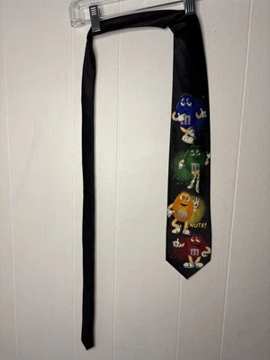 Corbata clásica vintage de diseñador M&Ms para hombre Foto 1 de 3