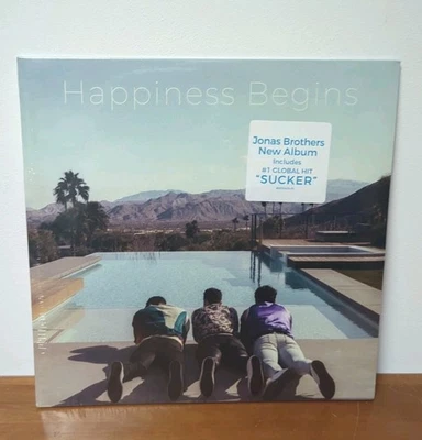 Jonas Brothers Happiness Begins Nick Version Pink Vinyl 2 LP Record New Sealed - Image 1 of 4
