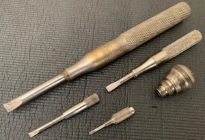 Vintage EDELMANN & Co. Nesting Screwdriver PAT DEC 18, 1917 Made in USA - Picture 1 of 14