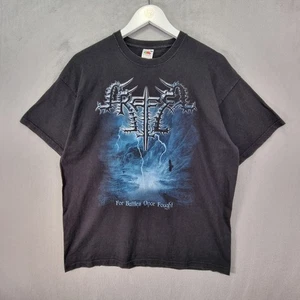 Arafel T-Shirt Mens Large Black For Battle Once Fought Israeli Melodic Folk Meta - Picture 1 of 9