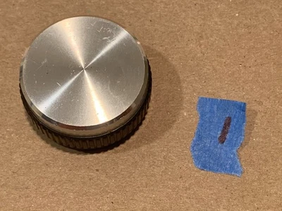 Sherwood S-7100A Vintage Stereo Receiver Parting Out - Tuning Knob - Image 1 of 4