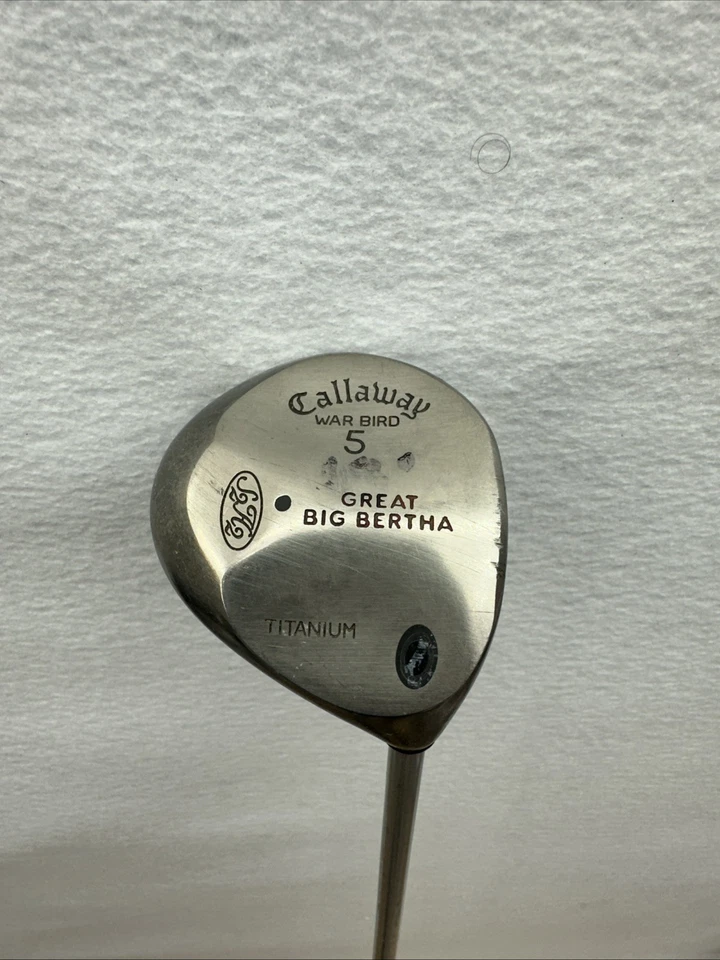 Callaway Great Big Bertha War Bird 5 madera titanio BB UL eje flexión regular 44” Foto 1 de 4