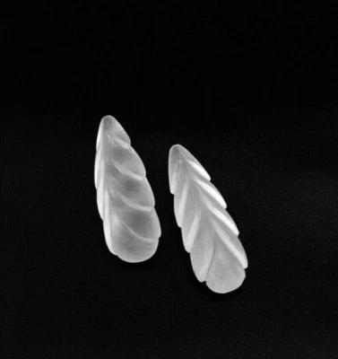 CRISTAL DE ROCA NATURAL/tallado a mano/gota/esmerilado/ancho 9,50 mm/l 27 mm/28,60 quilates/sin perforar Foto 1 de 4