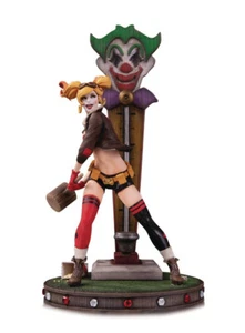 Dc Bombshells Harley Quinn Dlx Versione 2 Statua 34 CM DC Direct Lad - Foto 1 di 2