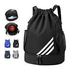 Waterproof Gym Bag for Men Sports Backpack Drawstring Basketball Bag Outdoor
