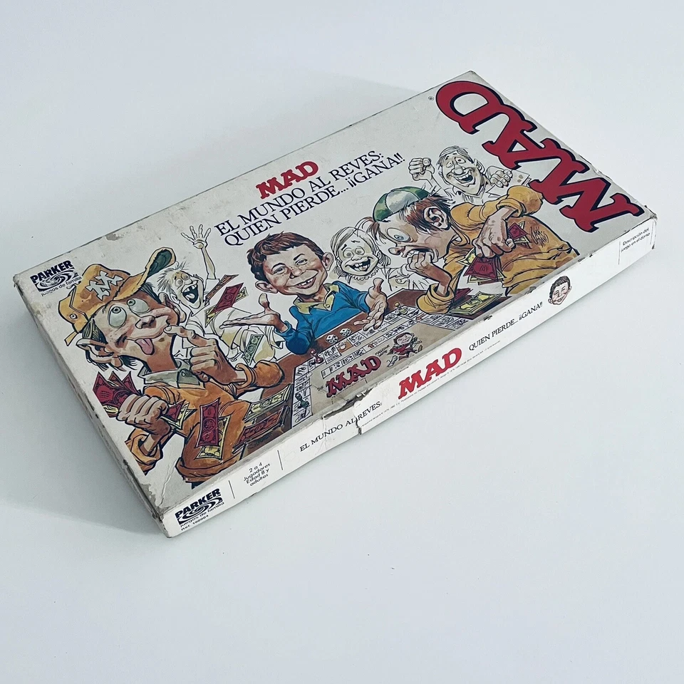 Juego de mesa MAD El mundo al reves 1982 España Parker Brothers Completo - Imagen 1 de 4