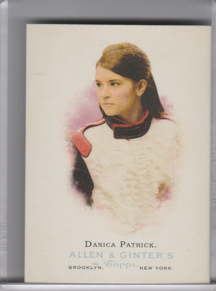 2006 TOPPS ALLEN & GINTER #305 DANICA PATRICK SHORT PRINT SP AUTO RACING 9177 - Image 1 of 1