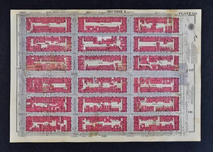 1934 New York City Map - East Side 83-89th York to 3rd Avenue - Spanish Harlem - Picture 1 of 2