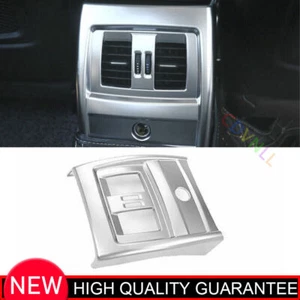 For BMW 3 4 Series 2013-2019 Matte Silver Rear Air Outlet Protective Panel Trim - Picture 1 of 8