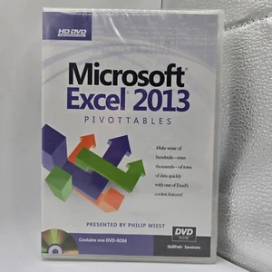 Microsoft Excel 2013 - Pivot Tables Tutorials Skill Path - DVD-ROM New/Sealed - Picture 1 of 3