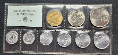 1972 Hungary  Ungarn Magyar Coin Mint Set KMS - Image 1 of 4