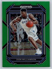 2023-24 Prizm Draft Picks ZION WILLIAMSON GREEN #73