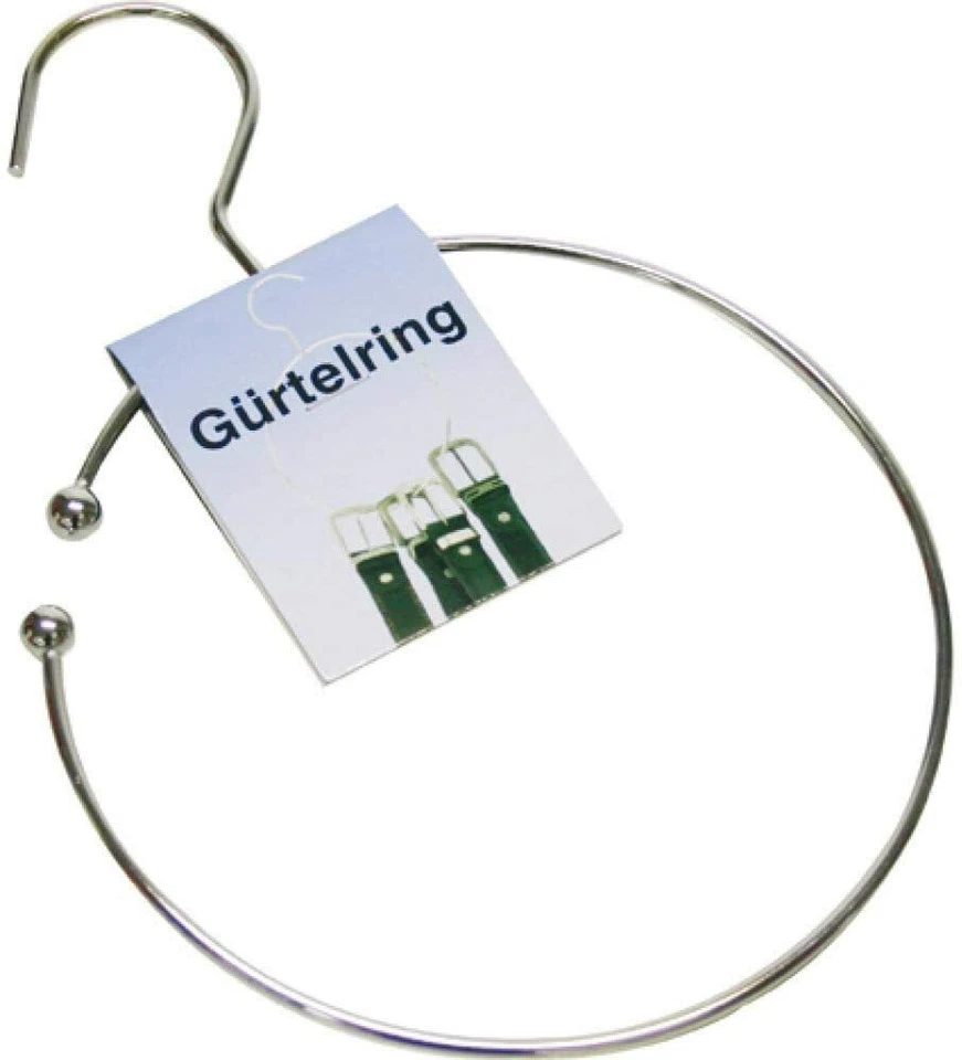 Gürtelring ø15cm Metall mit Haken für Krawatten Gürtel Schals Tücher    95068257 - Bild 1 von 1