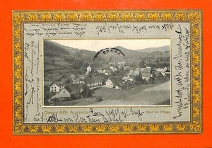 ORBEY (68) CPA " HAUT DU VILLAGE " CARTE GAUFFREE - Picture 1 of 2