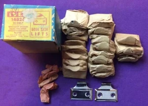 Ives NOS #14B26 Chromed Bronze Window Pulls 22 Pieces - Picture 1 of 2