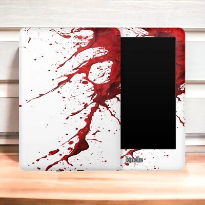 Blood Splatter Amazon Kindle Skin | Kindle Skin Vinyl Wrap - All Kindle Models - Image 1 of 4