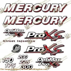 Mercury 150-300hp Optimax ProXS Decal Kit - Picture 1 of 1