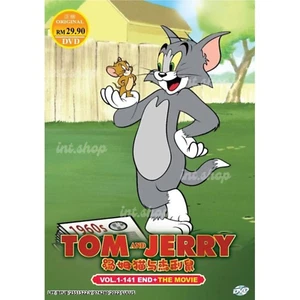 Cartoon DVD Tom & Jerry Collections Volume 1-141 End + The Movies - Picture 1 of 2