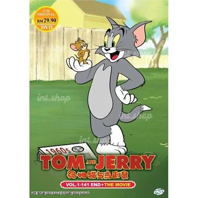 Cartoon DVD Tom & Jerry Collections Volume 1-141 End + The Movies - Image 1 of 2