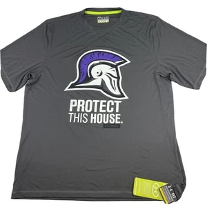 NUEVO CON ETIQUETAS UNDER ARMOUR UA HeatGear Hombres Talla: M “Protect This House” Camisa Caballero Gris - Imagen 1 de 7