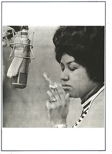 ARETHA FRANKLIN POSTER. A3 repro. Soul, R&B. 60's pop. - Imagen 1 de 1