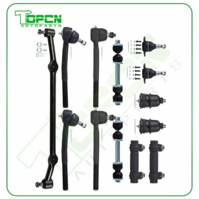 13pcs Front Tie Rod Ends Ball Joints For Buick Roadmaster Chevy Caprice Impala - Image 1 of 4