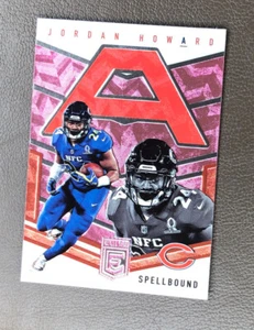 2018 Donruss Elite Jordan Howard Bears Pink Spellbound A Card #SB-JH4 - Picture 1 of 2